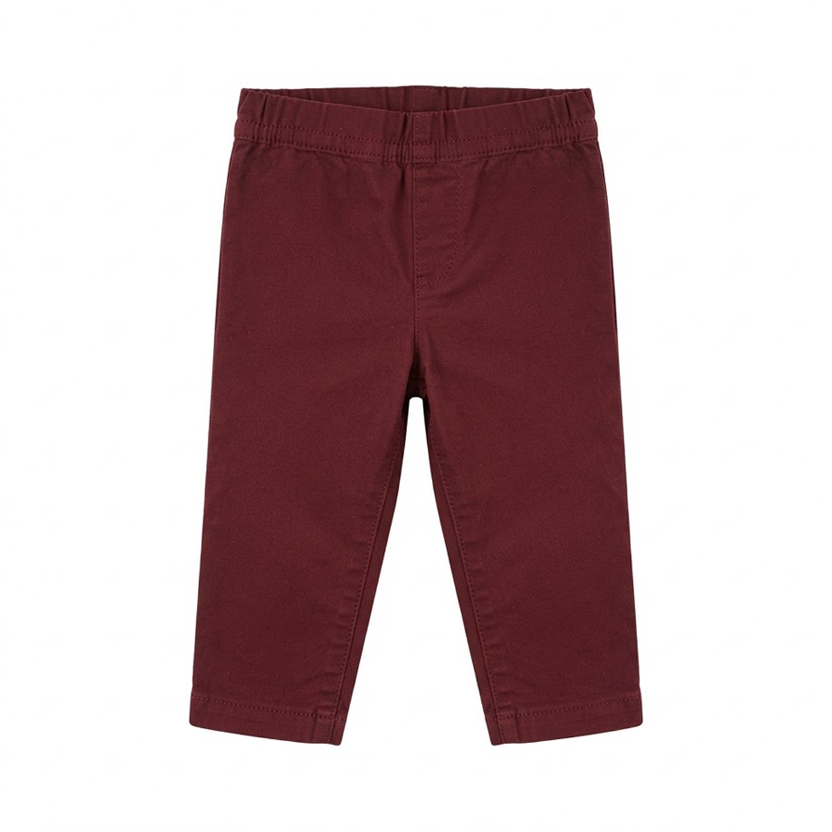 Paperbag Trousers | Burgundy 12m - Designed by BONPOINT