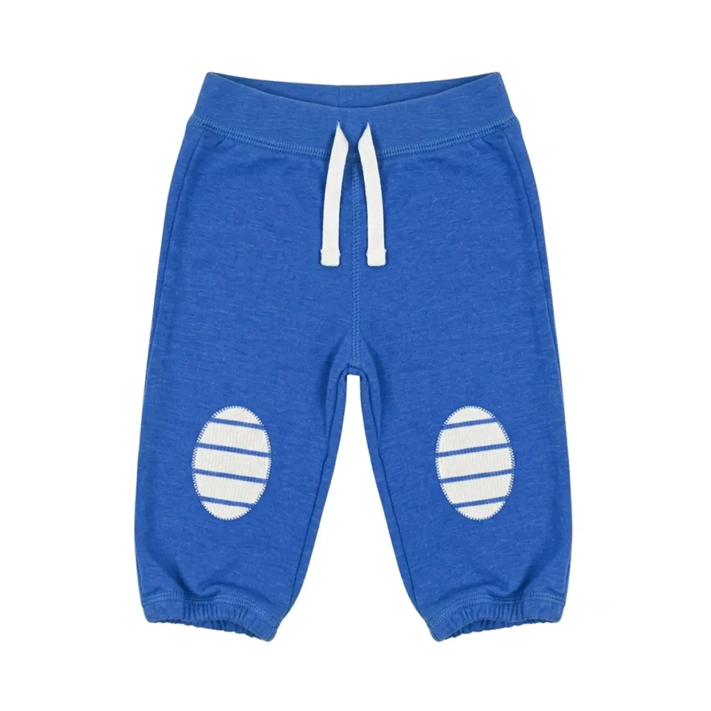 Knee Patch Jogger Pants | Royal Blue  3/6m - Designed by CALVIN KLEIN