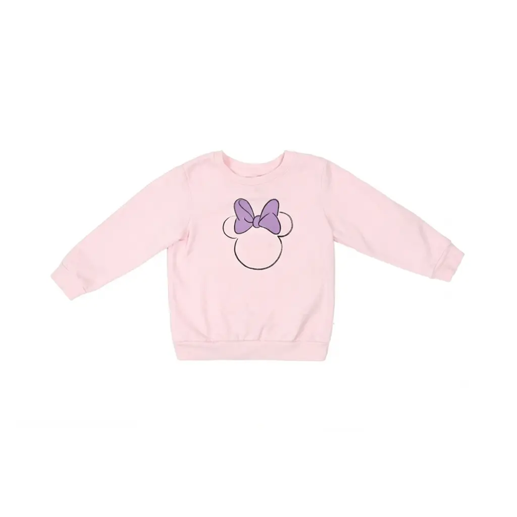 Minnie Mouse Sweatshirt | Light Pink  4y - Designed by Disney Junior