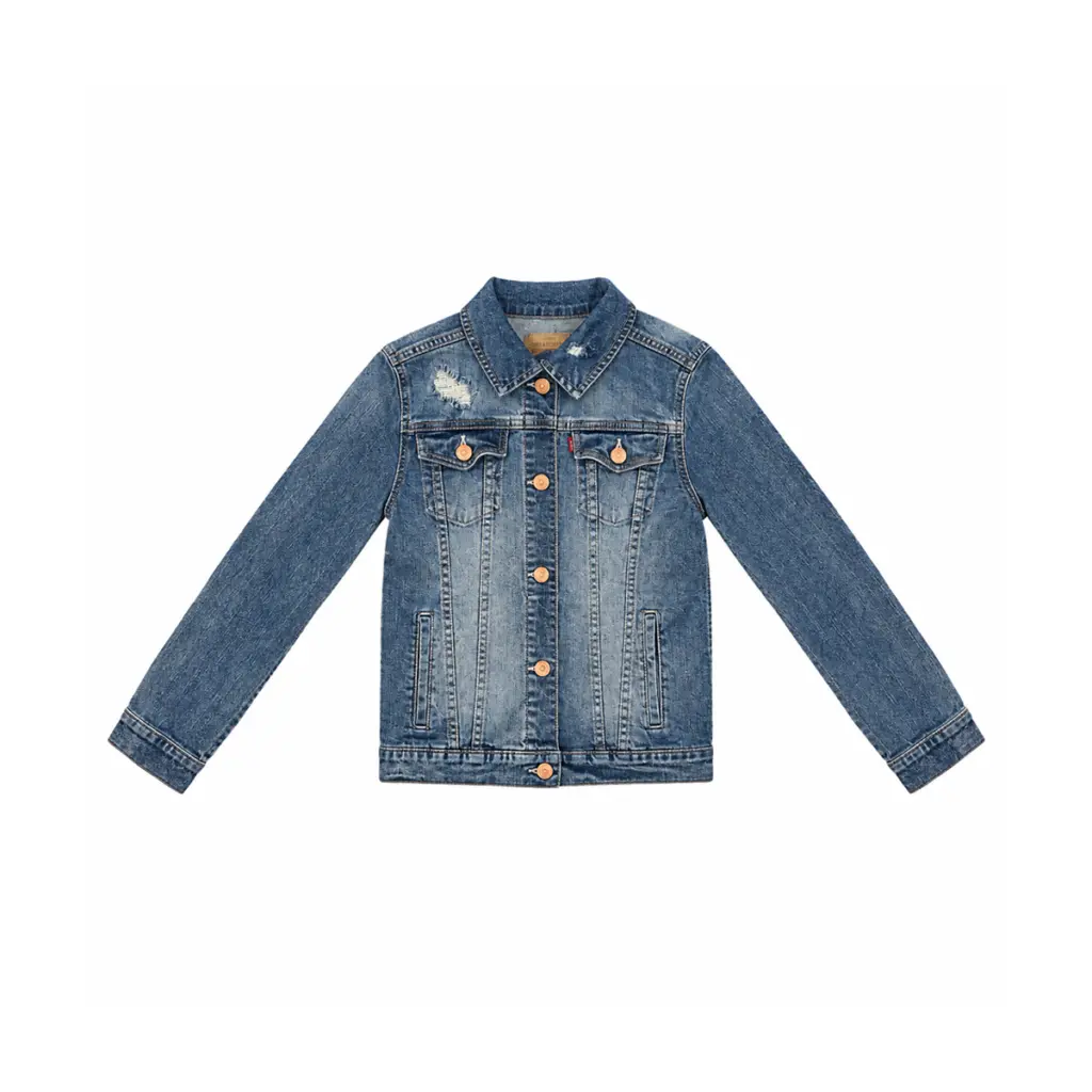 Distressed Jean Jacket | Medium Wash  12y - Designed by LEVI STRAUSS & CO.