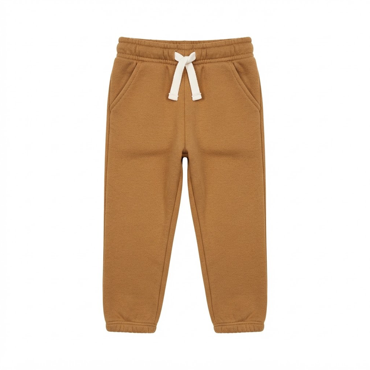 Fleece Joggers | Camel 2y - Designed by LITTLE CO. BY LAUREN CONRAD