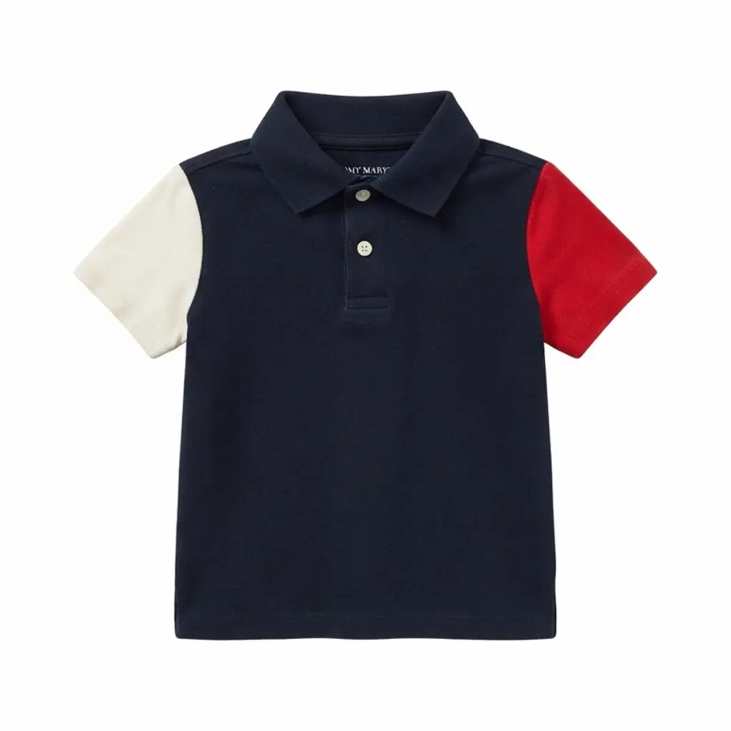 Colorblock Polo Shirt | Navy Colorblock  3y - Designed by Old Navy