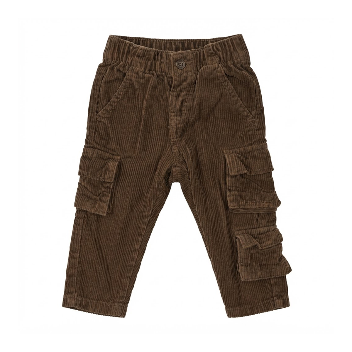 Corduroy Cargo Pants | Brown 12/18m - Designed by Old Navy