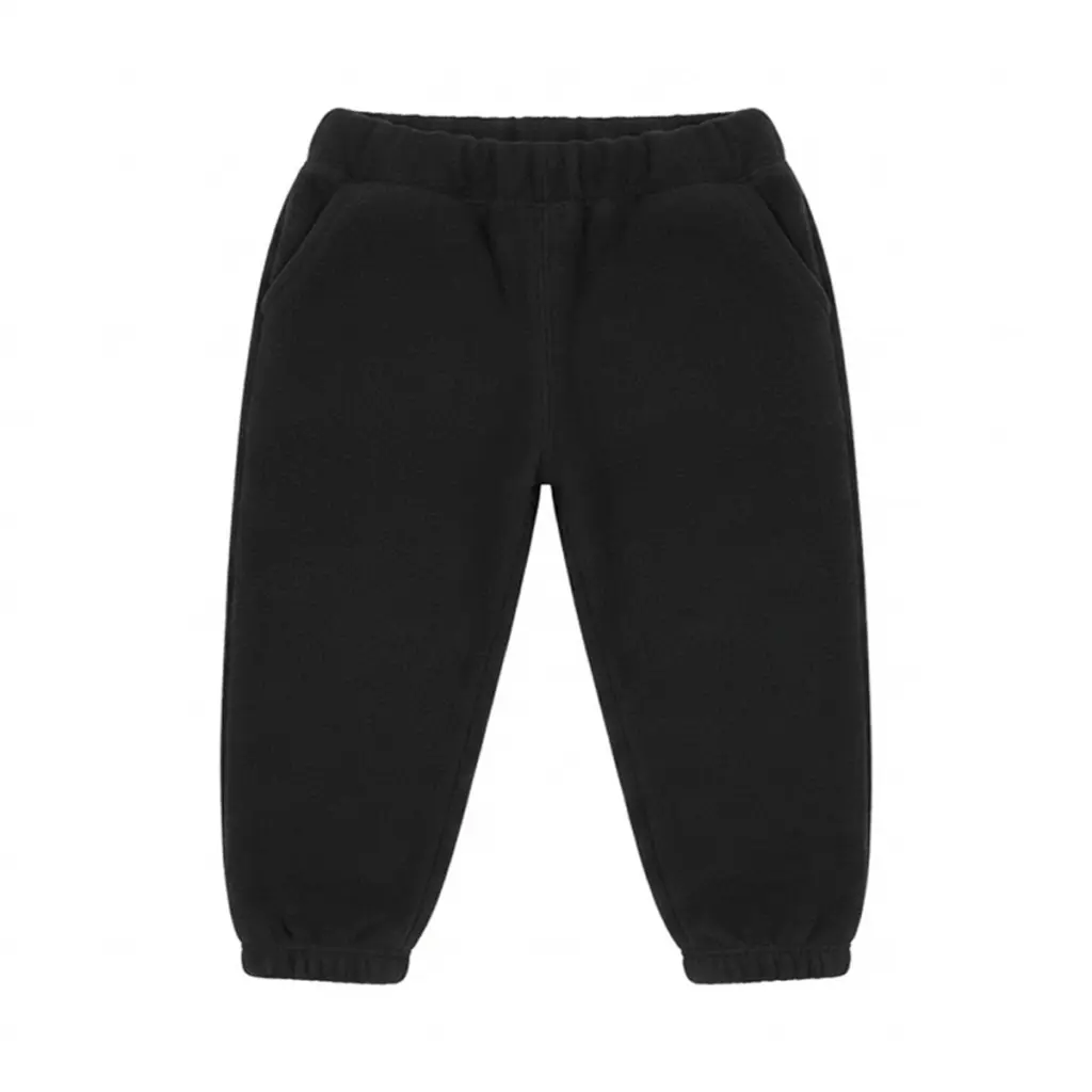 Fleece Jogger Pants | Black  12/18m - Designed by Old Navy