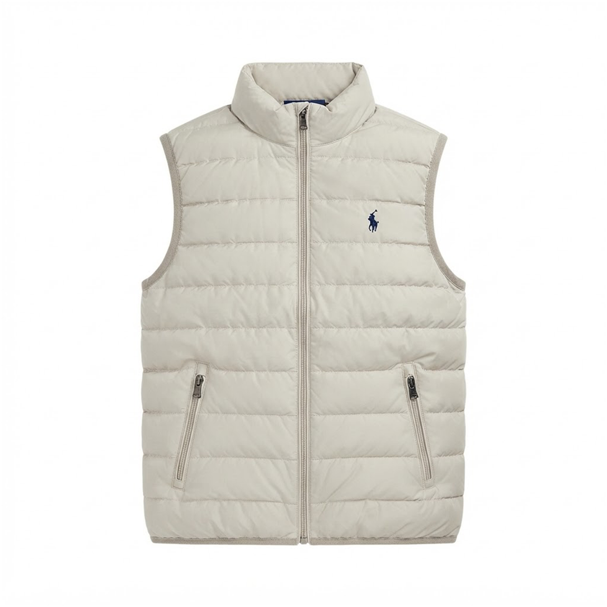 Puffer Vest | Light Grey 8y - Designed by Polo Ralph Lauren