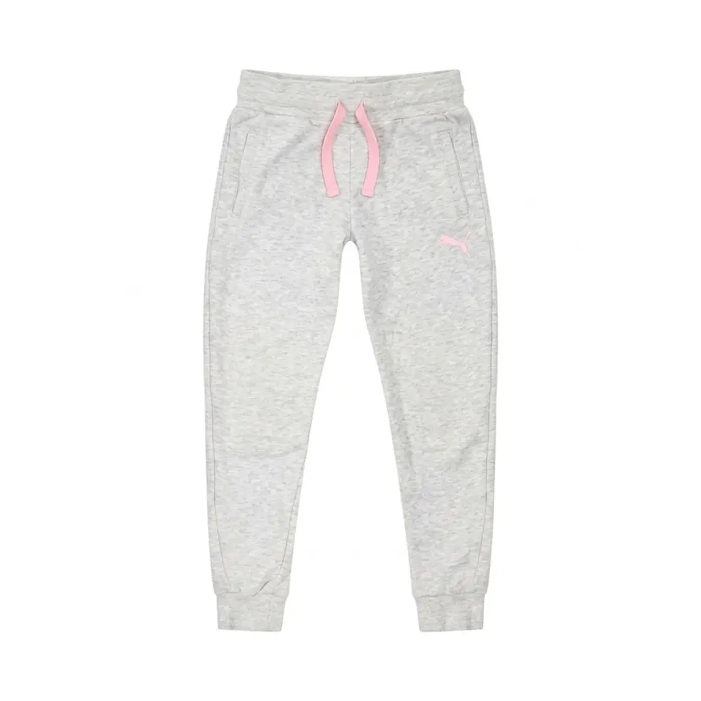 Jogger Sweatpants | Heather Grey  7/8y - Designed by PUMA