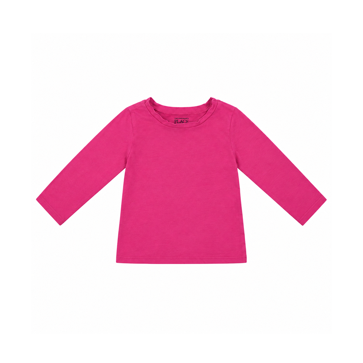 Long Sleeve T-Shirt | Hot Pink 2y - Designed by THE CHILDRENS PLACE