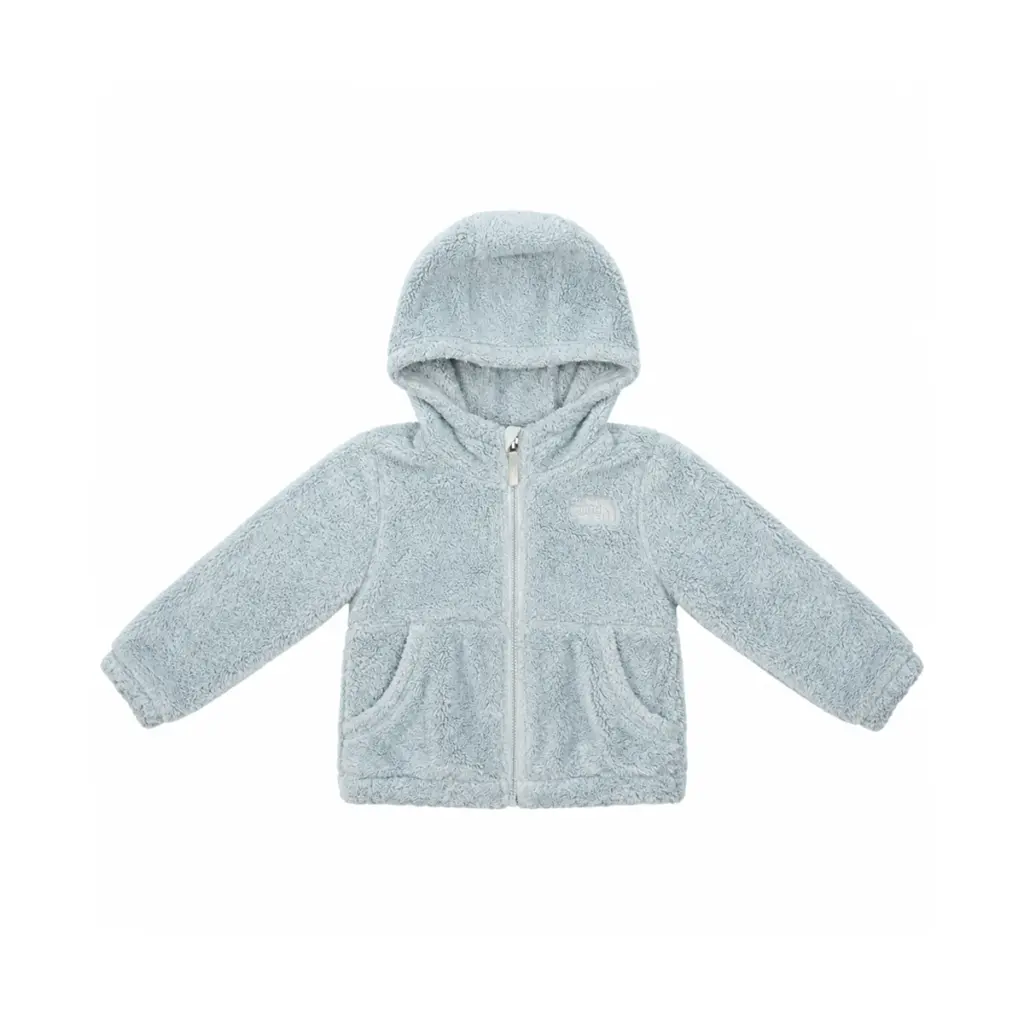 Plush Hooded Zip-Up Jacket | Light Blue  4y - Designed by THE NORTH FACE