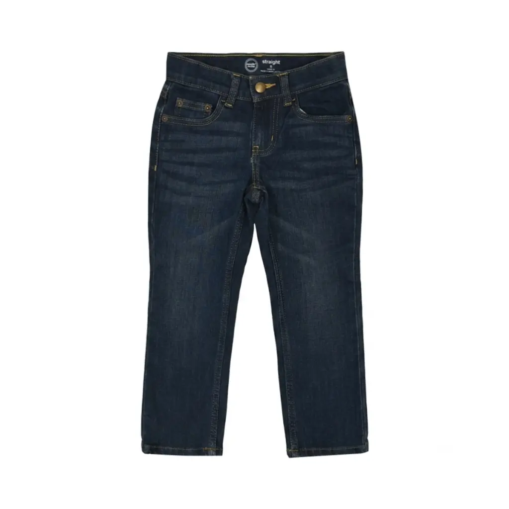 Straight Leg Jeans | Dark Wash  5y - Designed by WONDER NATION